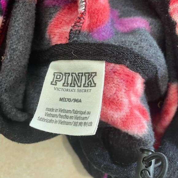 Women’s Victoria’s Secret PINK Rose Floral Hoodie Sweater size M - Picture 5 of 5